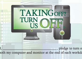 Taking off? Turn your computer off.